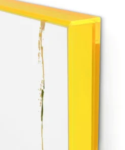 Malerifabrikken Confidential Yellow / Blandet maleri / 100 X 100 cm