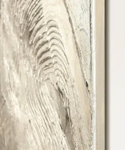 Malerifabrikken Design Maleri / Metallic Silver / 90x120 Cm