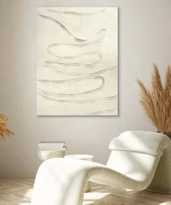 Malerifabrikken Design Maleri / Track The Line / 90x120 Cm