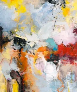 Malerifabrikken Free Form / Blandet maleri / 90 X 120 cm