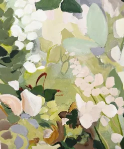 Malerifabrikken Green Garden / Blandet maleri / 120 X 90 cm