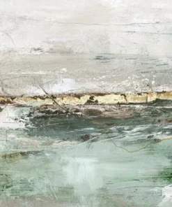 Malerifabrikken Low Limit Green / Blandet maleri / 140 X70 cm