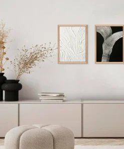 Malerifabrikken White Dune / 30x40 Cm / Eik ramme