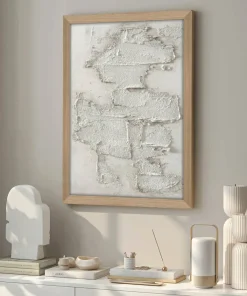 Malerifabrikken White Rock / 30x40 Cm / Eik ramme