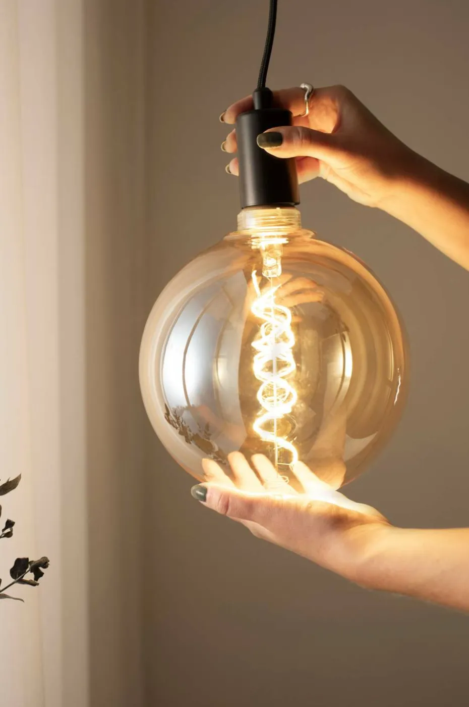 Markslöjd Lyspære Globe E27 4W Soft LED 200 mm