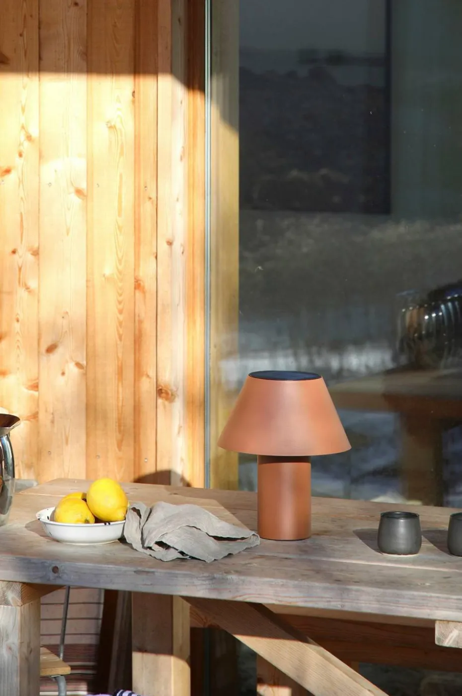 Markslöjd Solcellebordlampe Vivo
