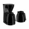 Melitta Kaffetrakter Easy 2.0 Therm 2 Kanner Svart