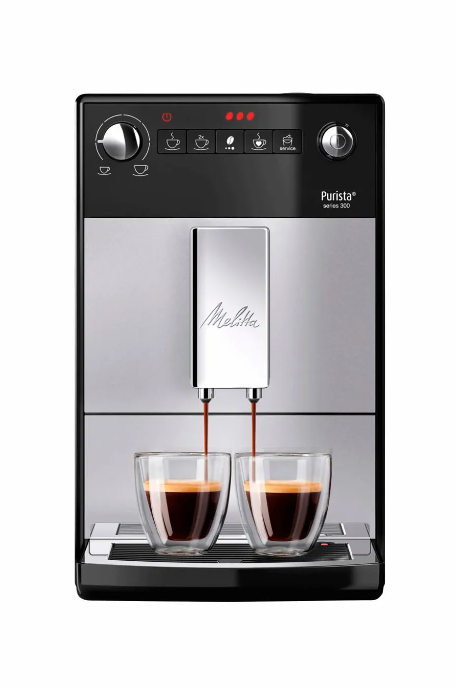 Melitta Purista silver Helautomatisk kaffemaskin