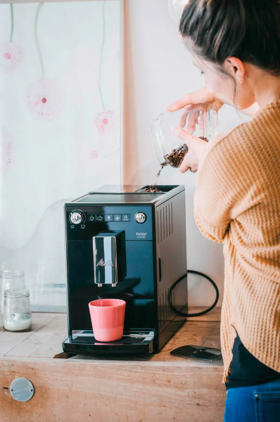 Melitta Purista Svart Helautomatisk kaffemaskin