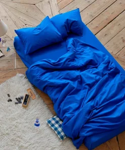 Midnatt Flatt laken Siesta