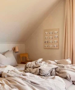 Midnatt Mellomleggslaken Pebble