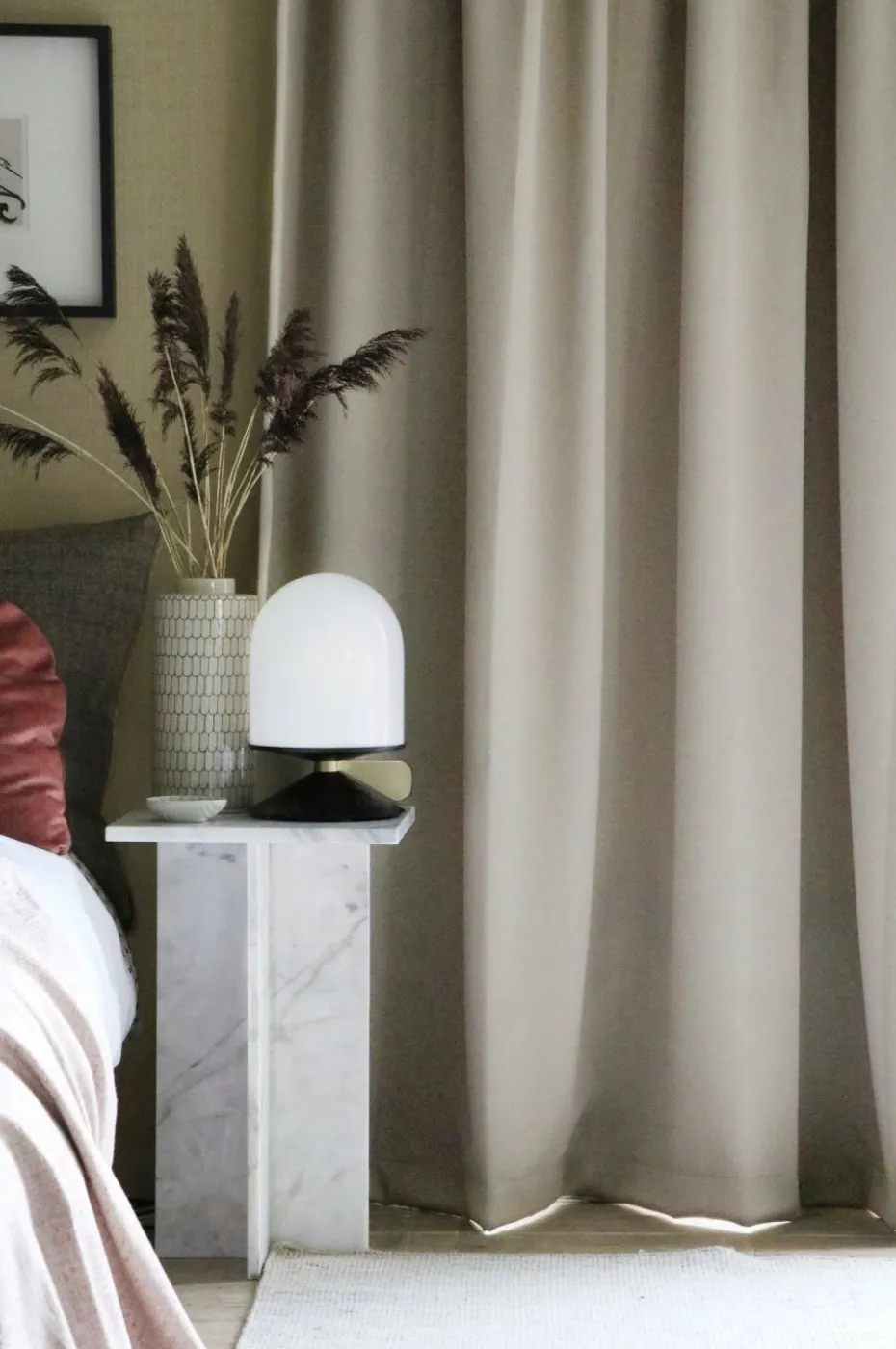 Mimou Mørkleggende hotellgardin, dobbel bredde