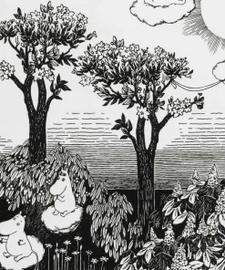 Moomin Arabia Mumin putetrekk 50x60cm Dreaming Gots