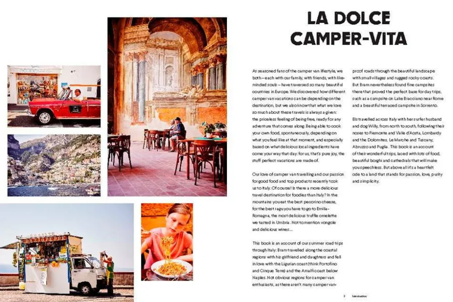 New Mags Coffee Table Book - Camper Food & Stories Italy