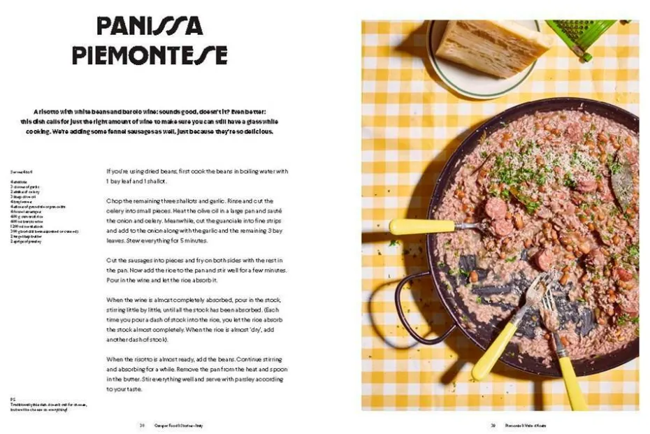 New Mags Coffee Table Book - Camper Food & Stories Italy