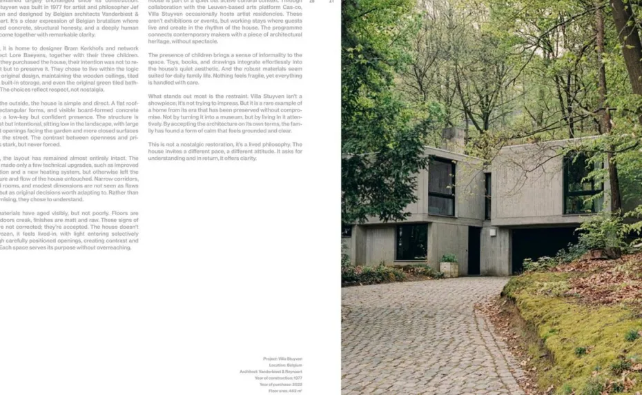 New Mags Coffee Table Book - Concrete Homes