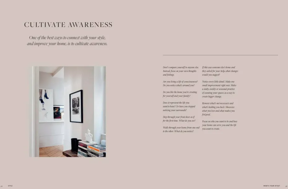 New Mags Coffee Table Book - Style: The Art Of Creating A Beautiful Home