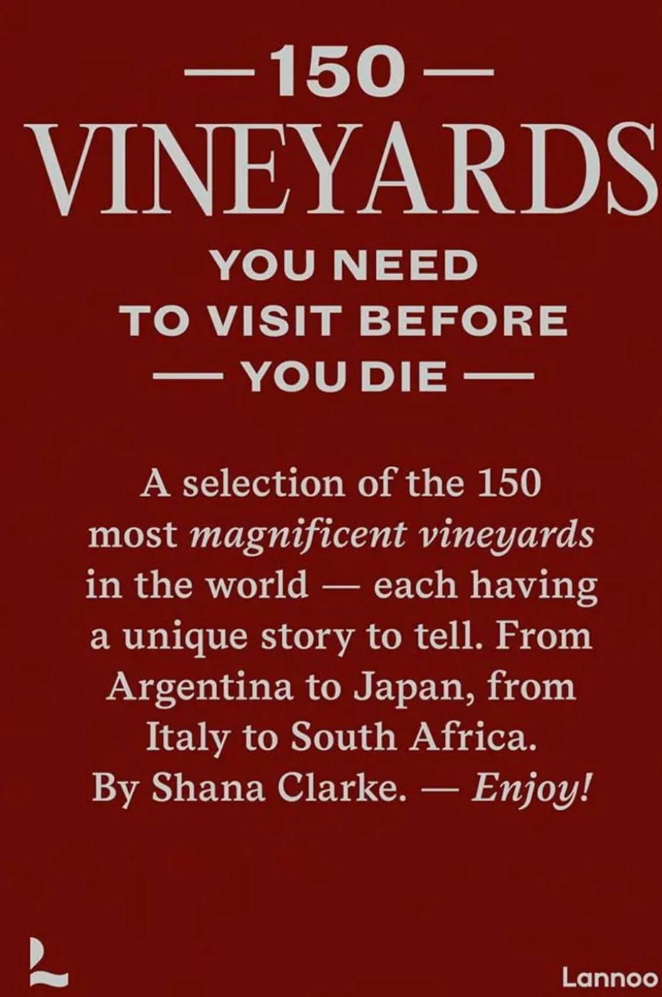 New Mags Coffee Table Book - 150 Vineyards