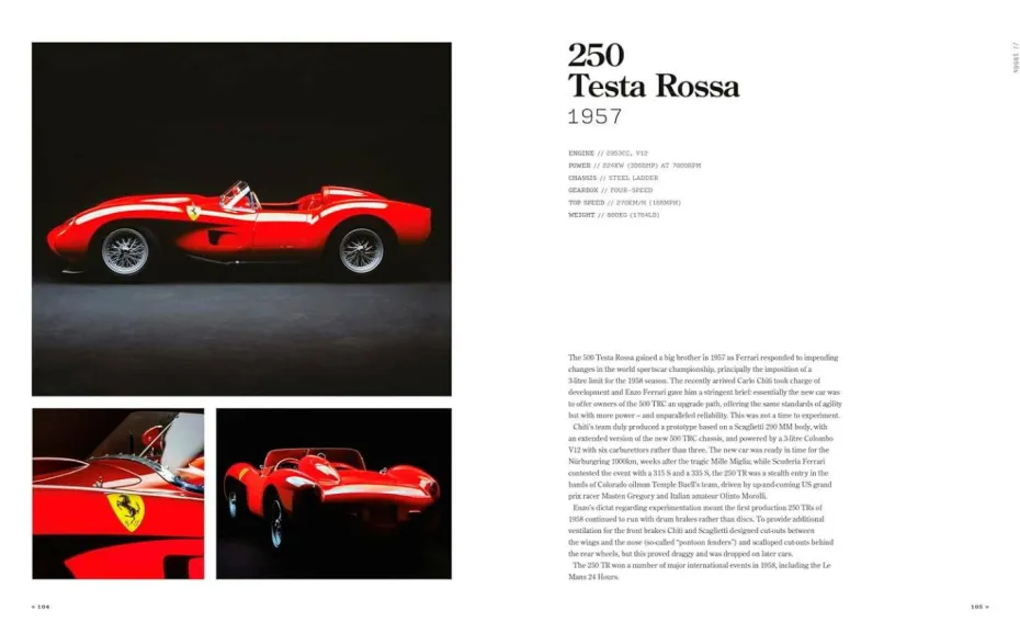 New Mags Coffee Table Book - A Dream In Red Ferrari
