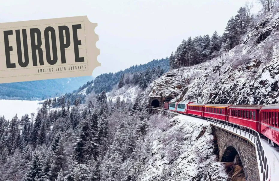 New Mags Coffee Table Book - Amazing Train Journeys , 2Nd. Edt.