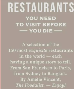 New Mags Coffee Table Book - 150 Restaurants