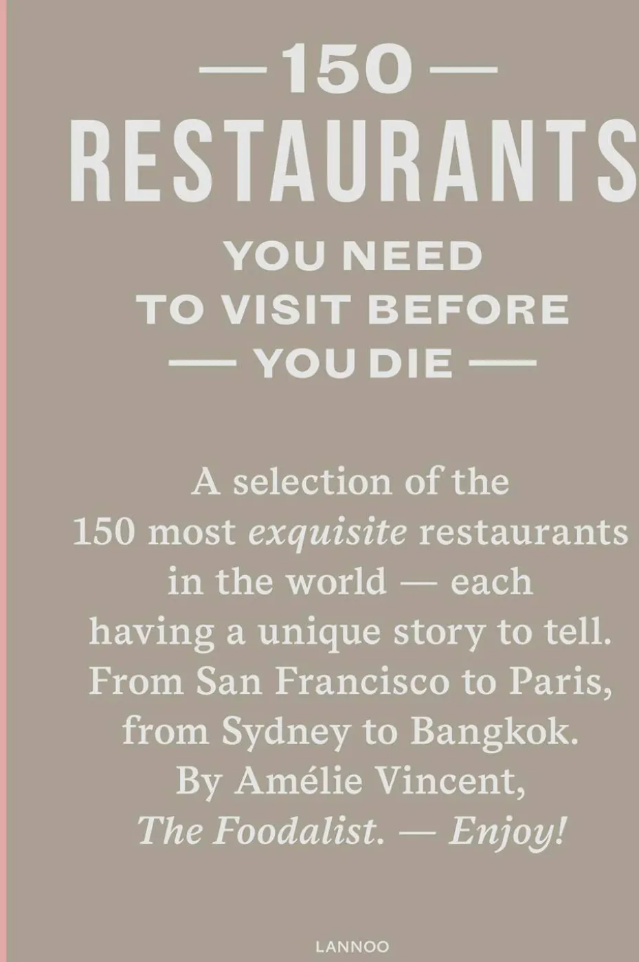 New Mags Coffee Table Book - 150 Restaurants