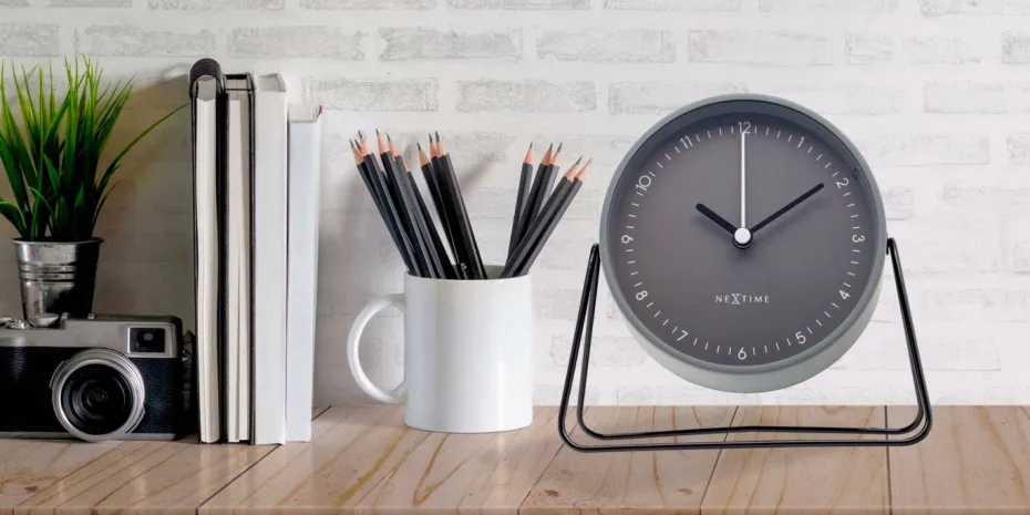 NeXtime Bordklokke Berlin 14 cm