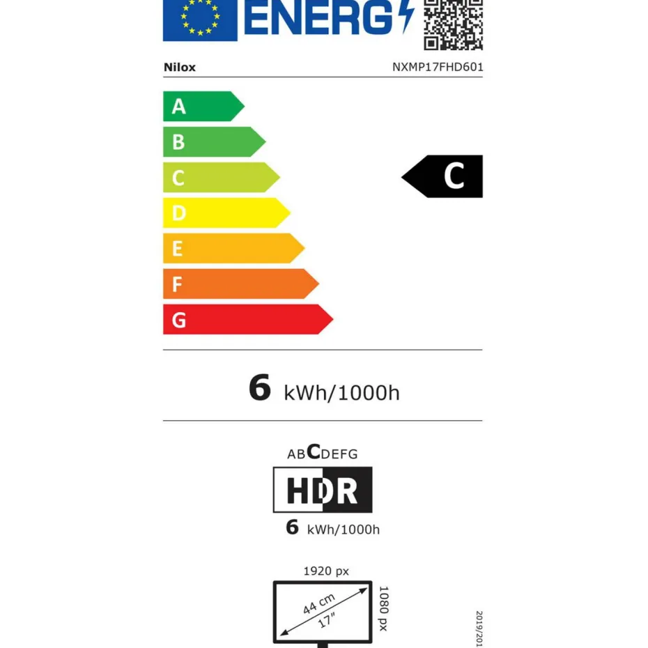 Nilox Bærbar overvåke 17,3" FHD 60hz