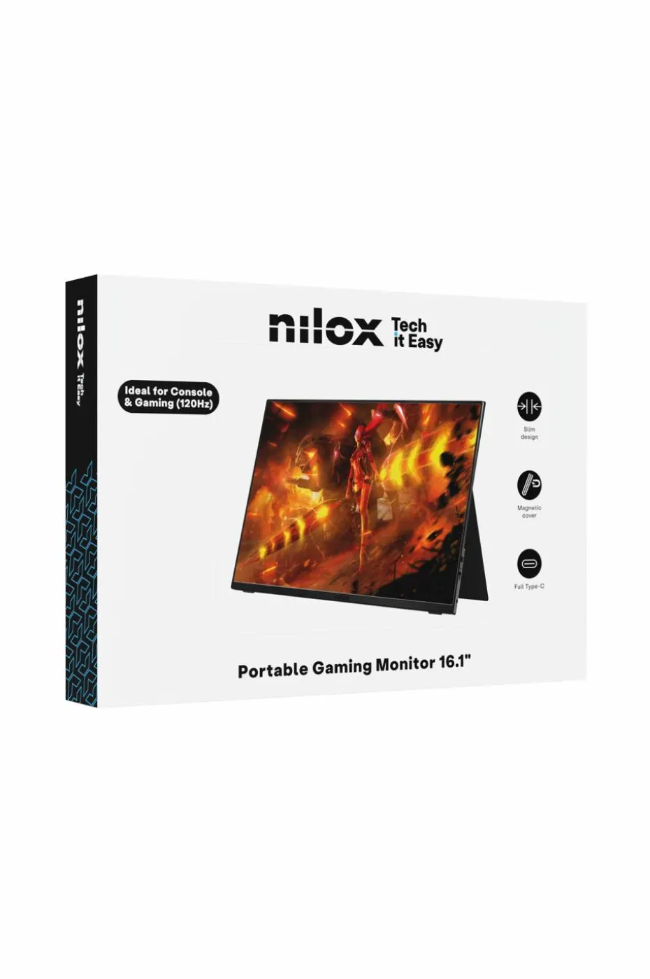 Nilox Bærbar skjerm Gaming 16,1" WUXGA