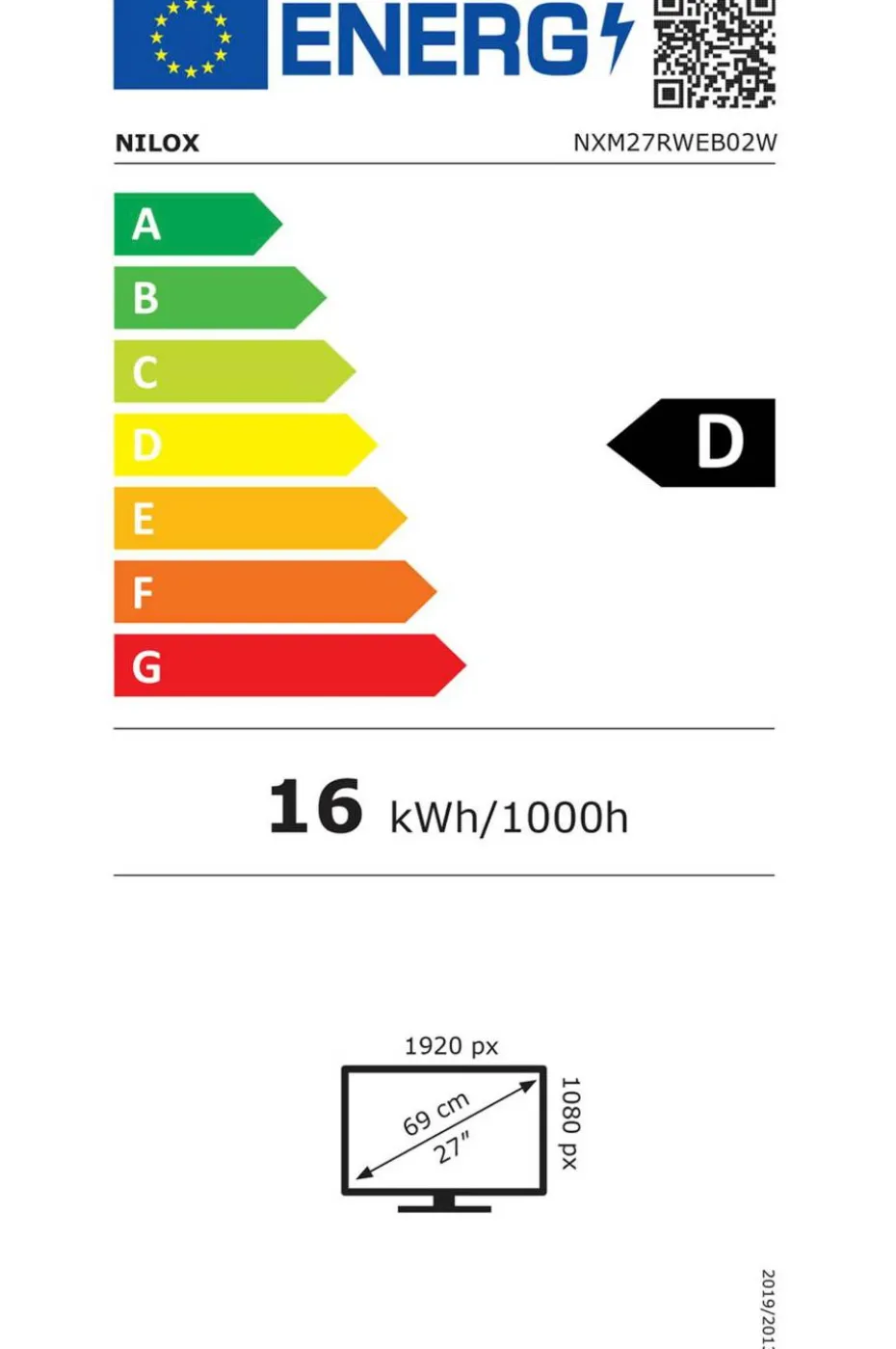 Nilox Overvåke 32" FHD IPS