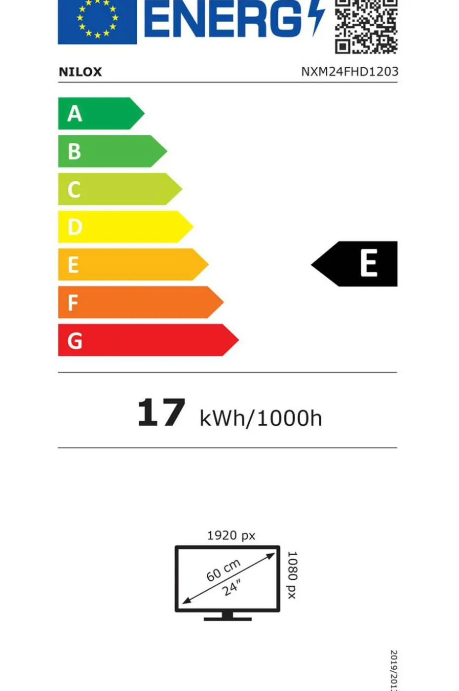 Nilox Overvåke 24" FHD VA