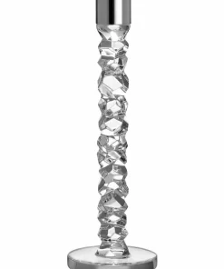 Orrefors Lysestake Carat Candlestick høyde 30 cm