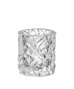 Orrefors Telysholder Carat Votive høyde 8 cm