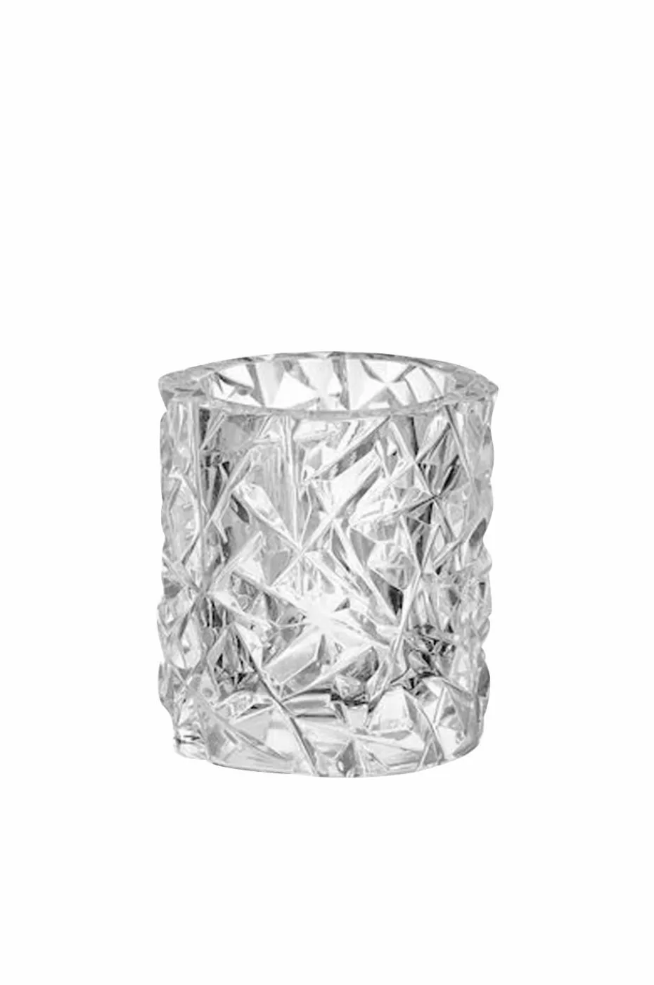 Orrefors Telysholder Carat Votive høyde 8 cm