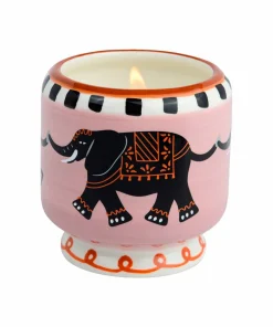 Paddywax Adopo Keramisk elefantlys - Tobacco Vanilla
