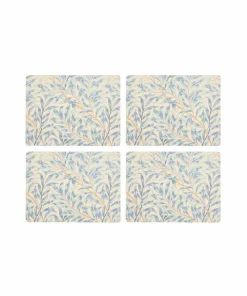Pimpernel Bordbrikker Morris & Co Willow Bough Blue 4-pk