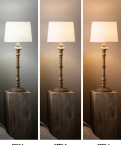 PR Home Lyspære Twilight LED, 3-trinns, 4,5 W, Illumpære 4,5 cm