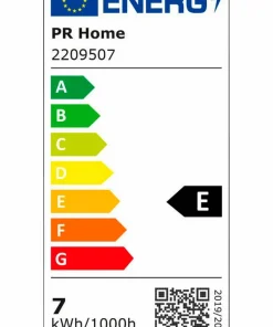 PR Home Lyspære Twilight LED, 3-trinns, 7W, Kule 9,5 cm