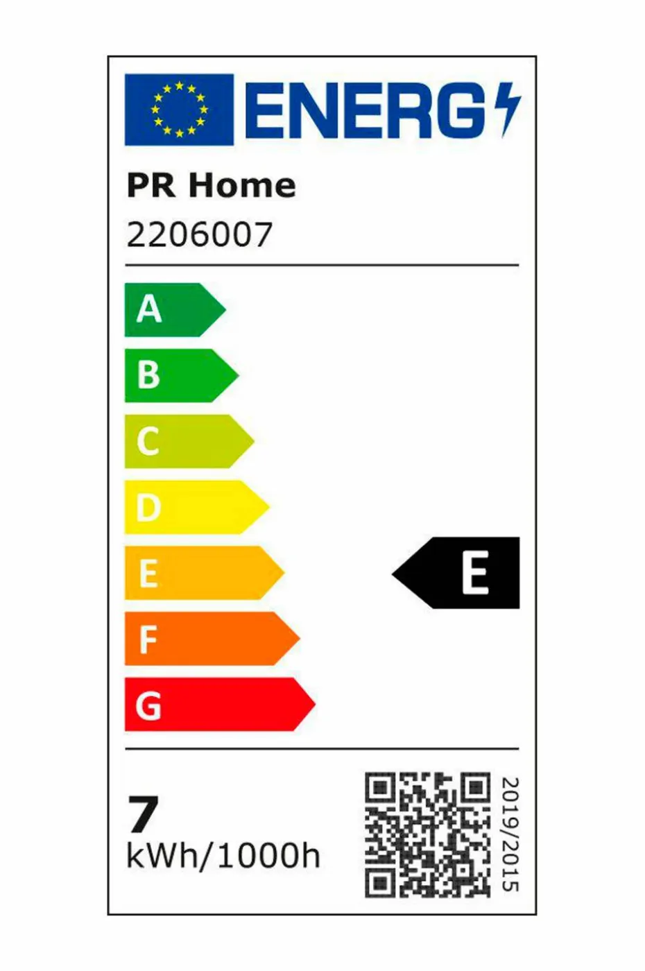 PR Home Lyspære Twilight LED, 3-trinns, 7W, Normal 6 cm