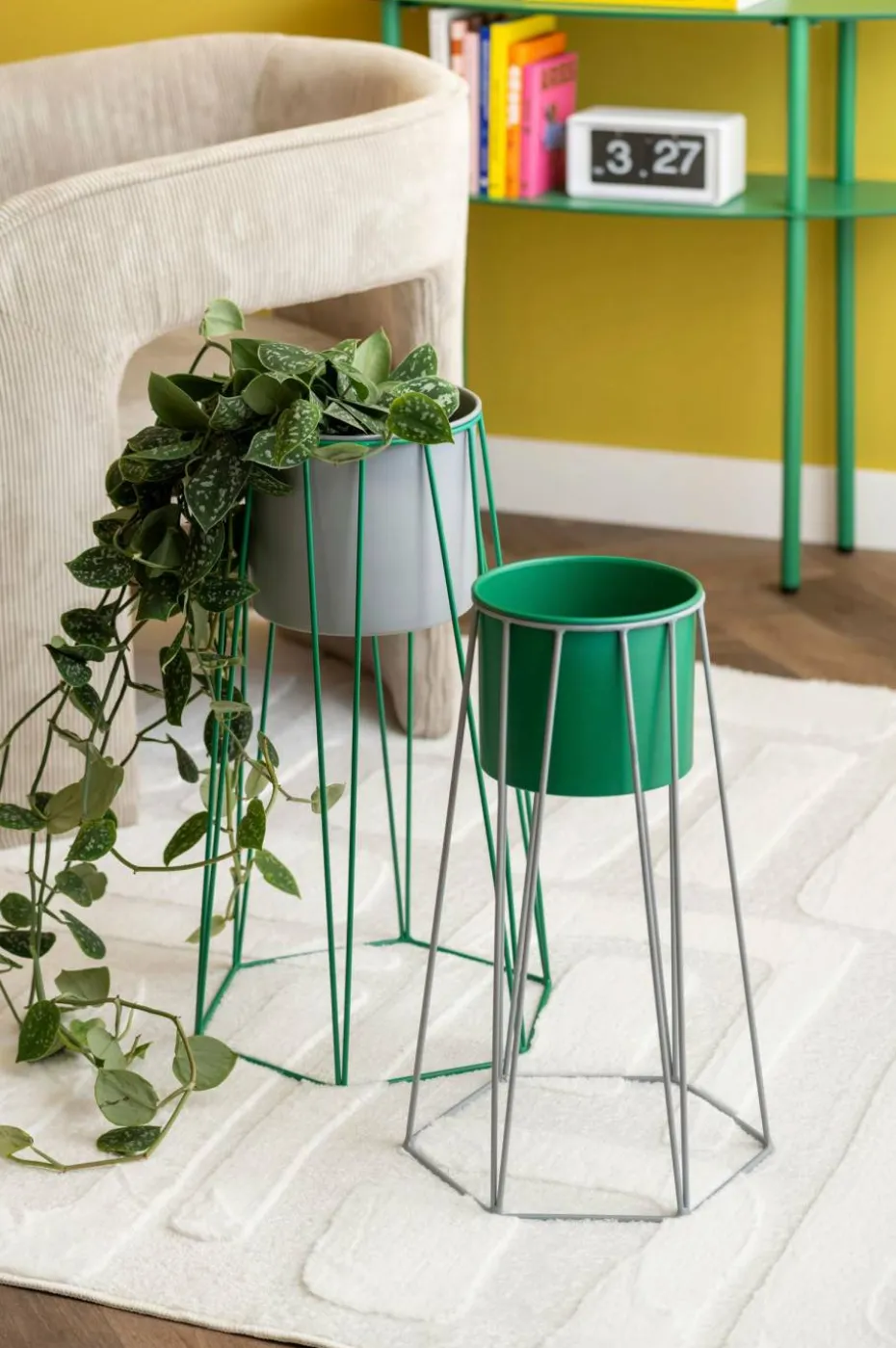 Present Time Plantepottesett Cool Retro