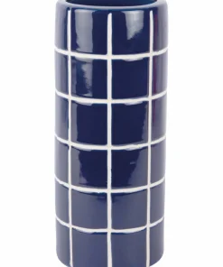 Present Time Vase Retro Tiles