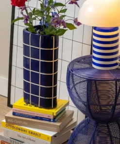 Present Time Vase Retro Tiles