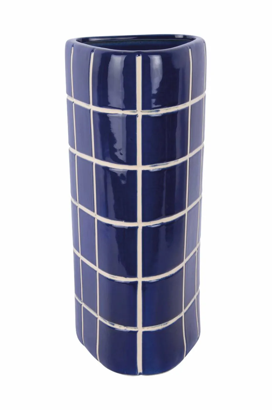 Present Time Vase Retro Tiles