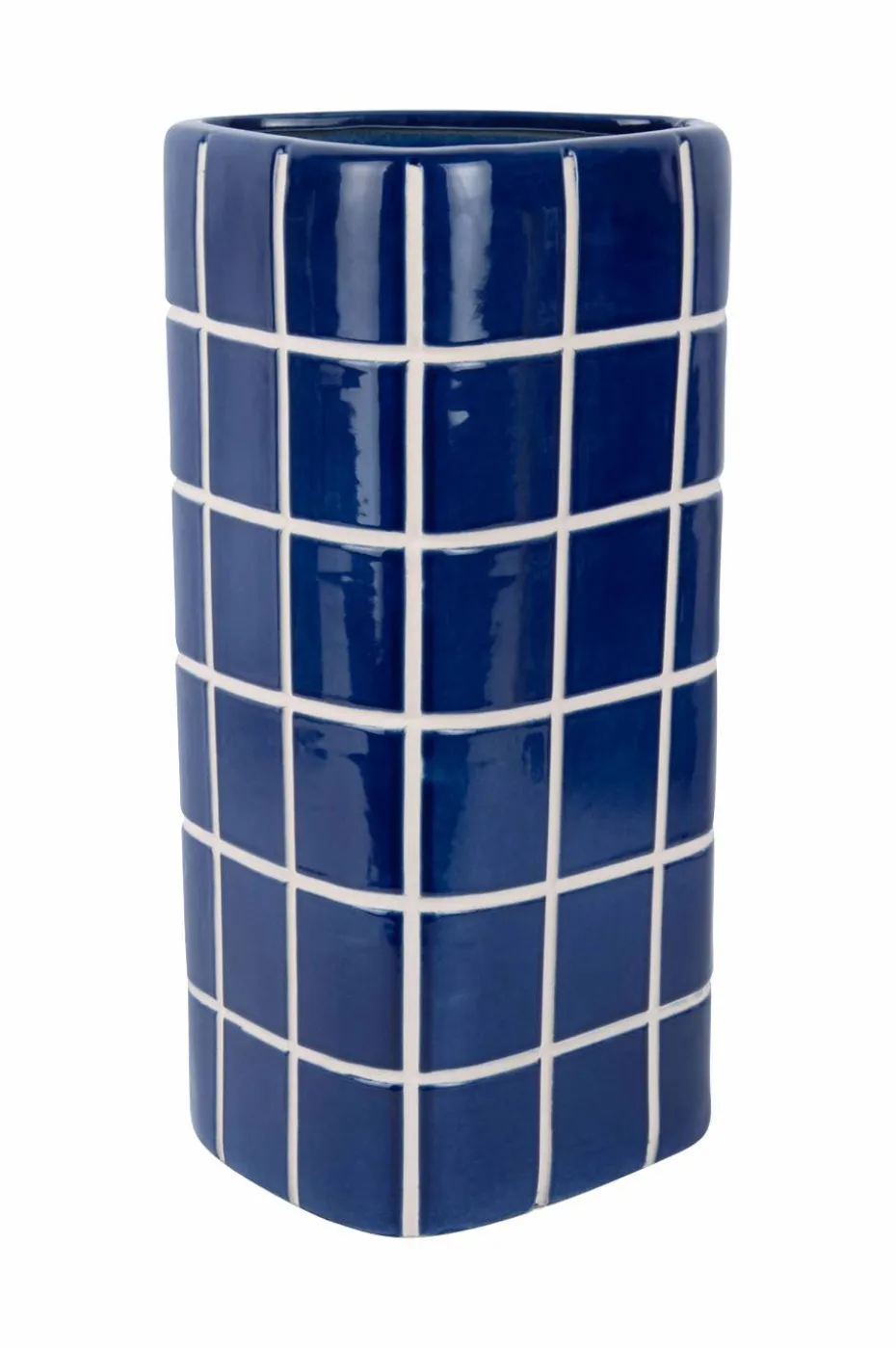 Present Time Vase Retro Tiles