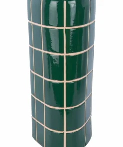 Present Time Vase Retro Tiles