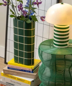 Present Time Vase Retro Tiles
