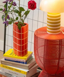 Present Time Vase Retro Tiles