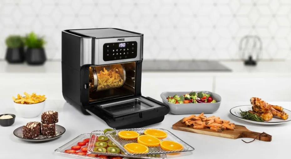Princess Aerofryer Oven 10l Elektronisk kontrollpanel