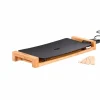 Princess Bordgrill Table Chef Pure Black Bamboo 50 x 25 cm