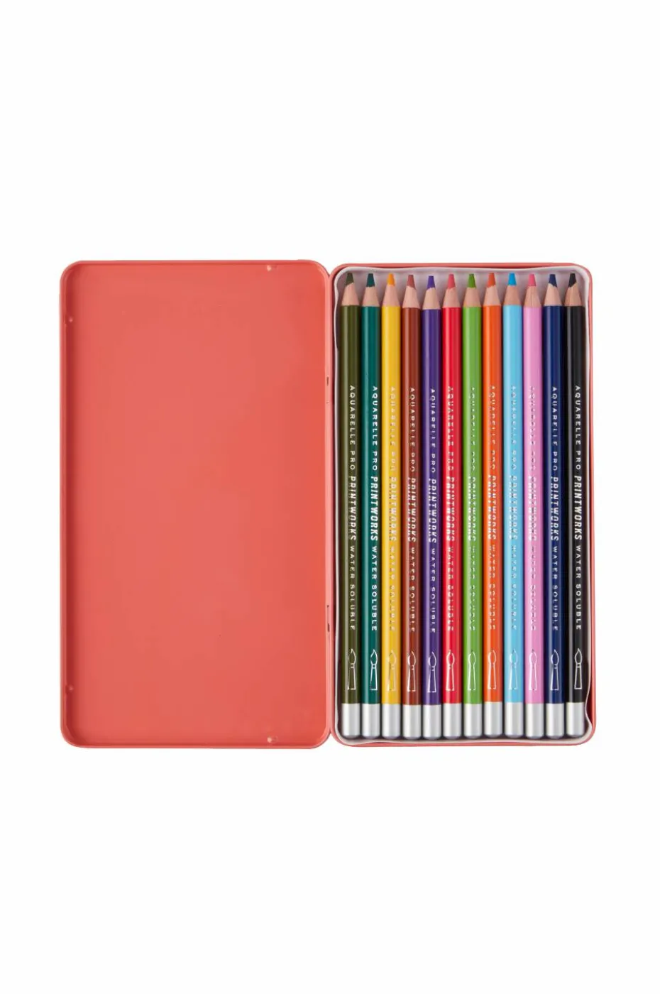 PRINTWORKS 12 Colour pencils - Aquarelle